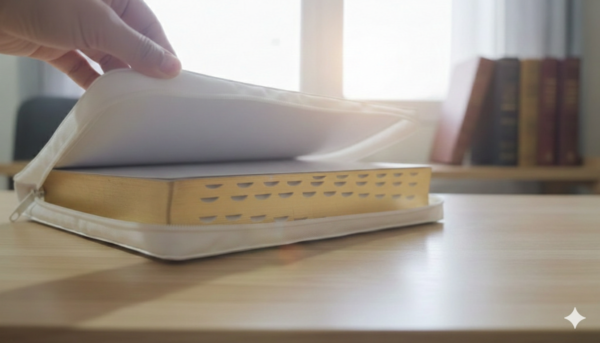 Holy Bible Large Royal Edition(22 x 30 cm) – Leather with Zipper