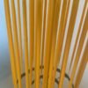 Hand-Dipped Yellow Beeswax Tapers(17.5cm x 0.5cm)