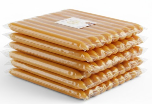 Artisan Hand-Dipped Altar Taper 30 cm × 2.4 cm | Handmade Yellow Beeswax