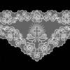 cac7d607-1123-4b74-ac88-98ae1245d4bb Sacred Cross & Praying Hands Embroidered Lace Church Head Covering