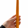 Artisan Hand-Dipped Altar Taper 30 cm × 2.4 cm | Handmade Yellow Beeswax