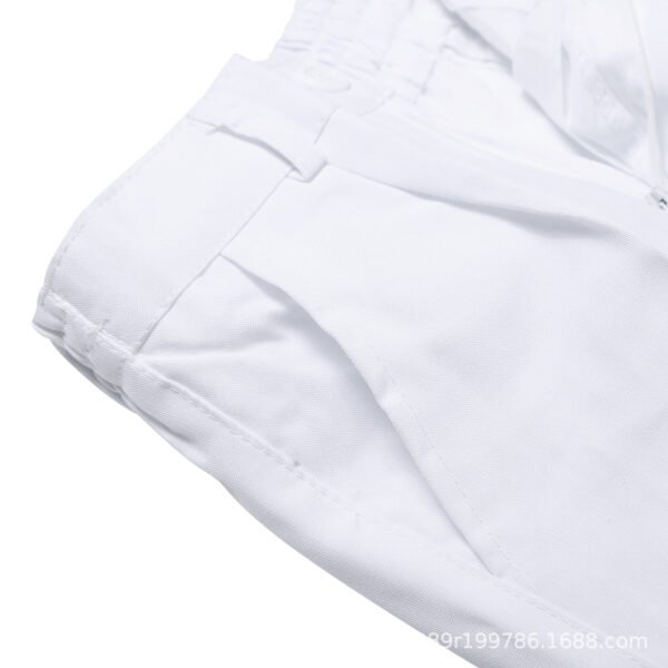 1 (11) Premium Boys' 5-Piece White Formal Tailcoat Suit with Silver Paisley Brocade Accents