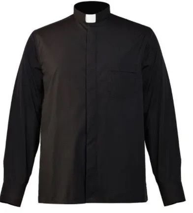Premium Tab Collar Clerical Comfort Shirt