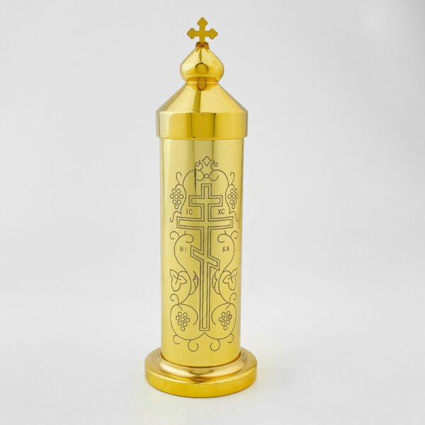 Orthodox Christian Gold-Plated Tabernacle – Sacred Liturgical Reservation House