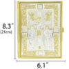 Gold-Plated Alloy Bible Cover