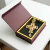 Gold-Plated Bishop & Priest Pectoral Cross – Ornate Orthodox